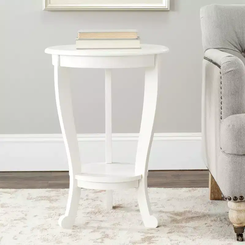 Mary Pedestal Table - AMH5711 - Safavieh Couture