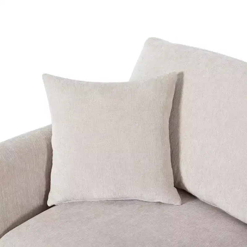 105.5 Upholstered Combination Sofas with Three Pillows and Curved Seat-ModernLuxe