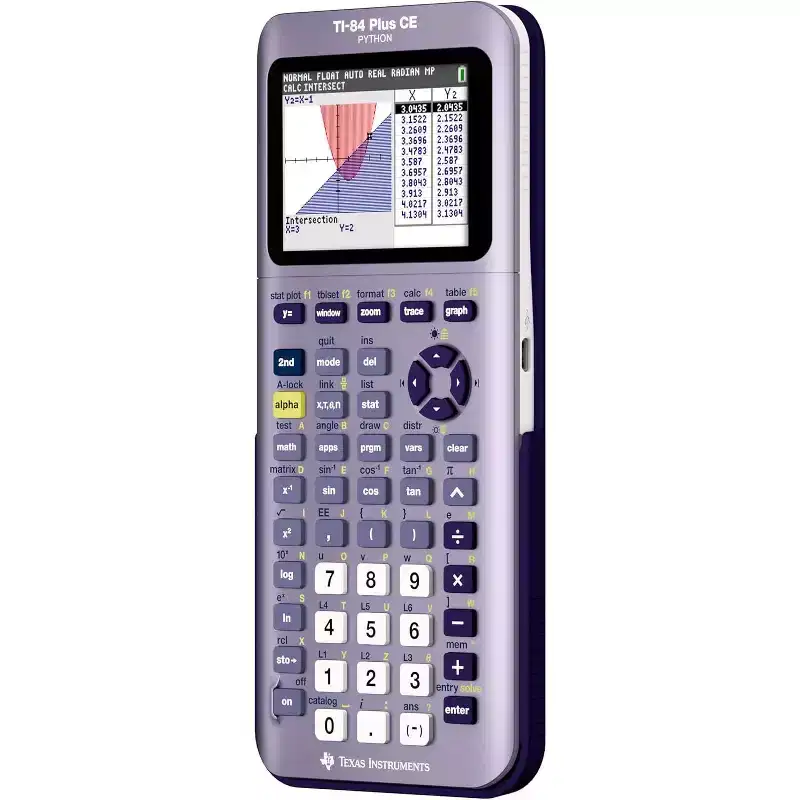 TI-84 Plus CE Color Graphing Calculator, Infinitely Iris