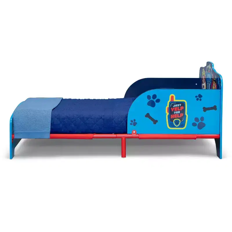 Delta Children PAW Patrol Wood & Metal Toddler Bed