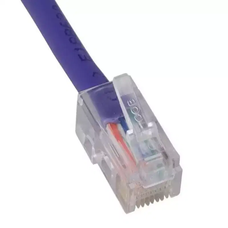 SANOXY Cables and Adapters; 5ft Cat5e 350 MHz UTP Assembled Ethernet Network Patch Cable, Purple