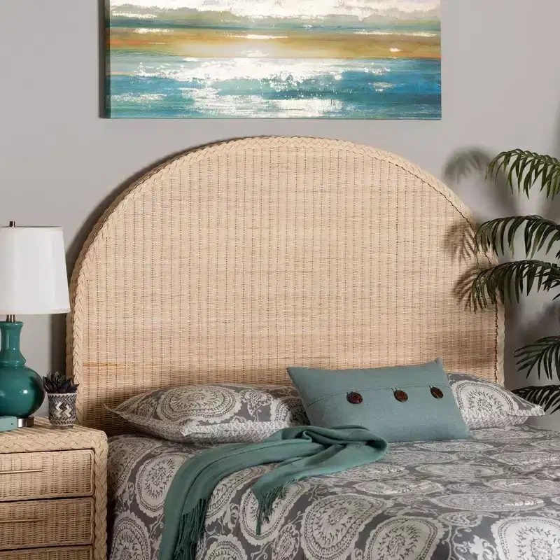 bali & pari Rattan King Size Standalone Headboard