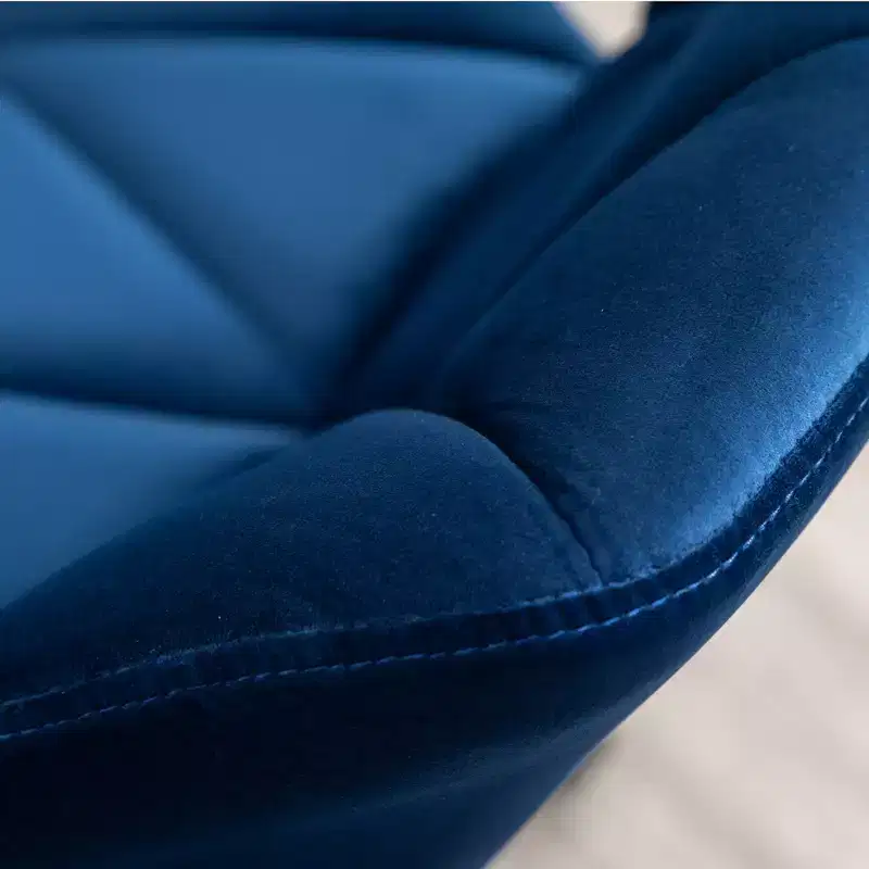 Eldon Diamond Tufted Adjustable Swivel Office Chair, Blue