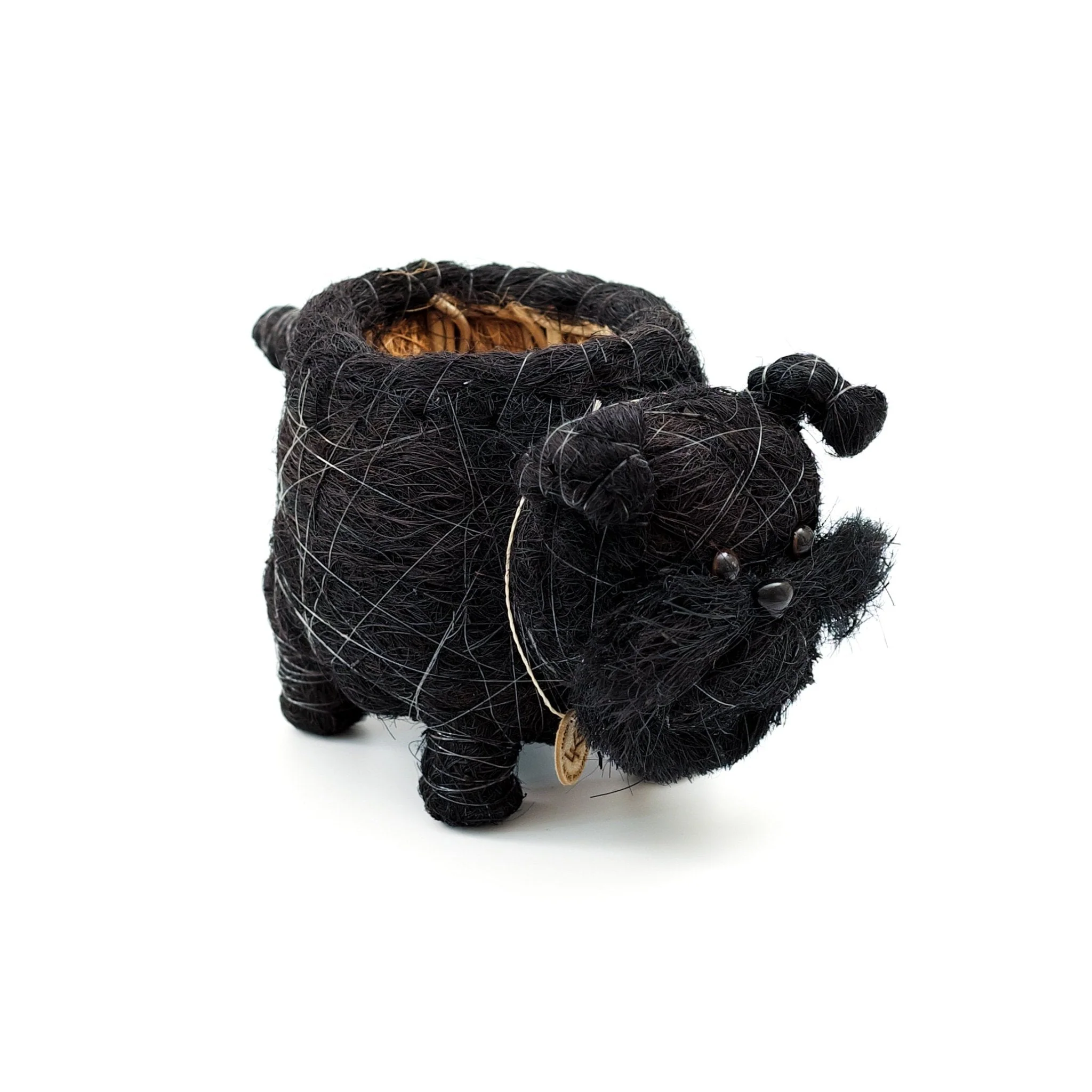 Baby Schnauzer Planter - Coco Coir Planter