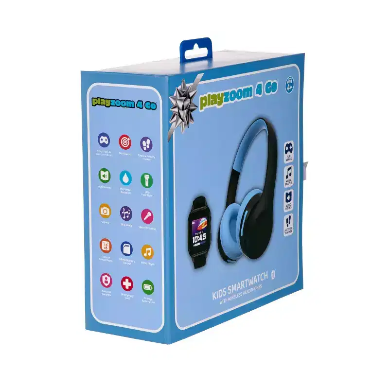 PlayZoom Bundle Smartwatch and Bluetooth Headphones
