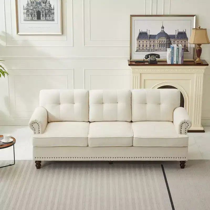 Hyleory 67.32 Upholstered Chenille Loveseat for Living Room Bedroom