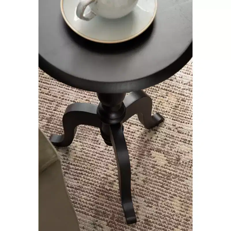 Kate and Laurel Tourneaux Wood Side Table