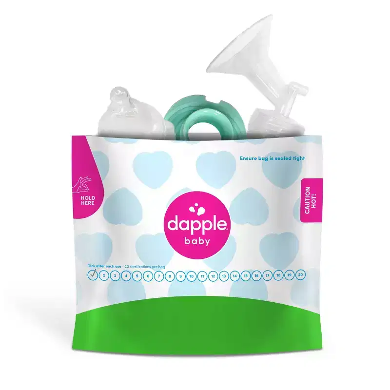 Dapple Microwave Sterilizer Bags - 8ct