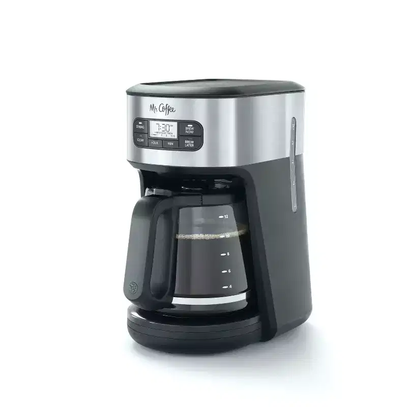 Mr. Coffee 12 Cup Programmable Coffee Maker with Automatic Cleaning Cycle