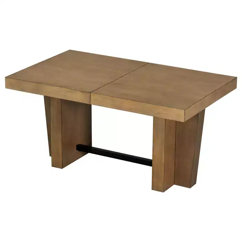 Whisen Extendable Dining Set with Bench & 4 Chairs
