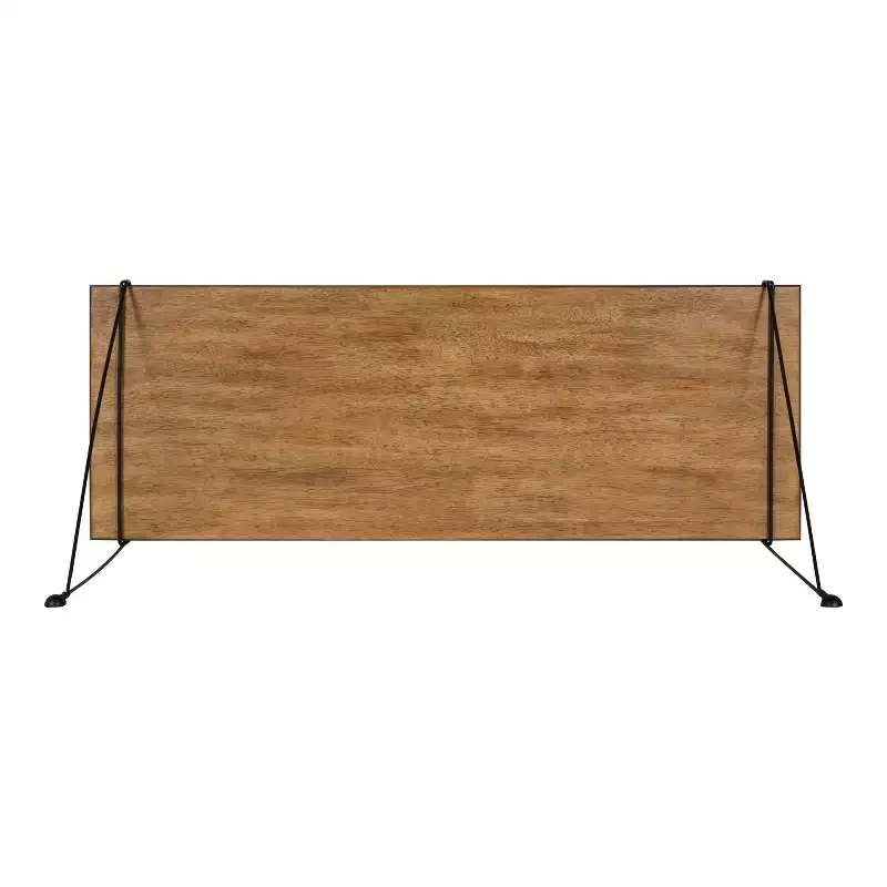 Kate and Laurel Vista Wall Mounted Wooden Desk Shelf