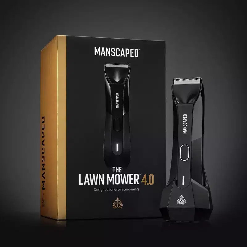 MANSCAPED The Lawn Mower® 4.0 SkinSafe Electric Groin and Body Hair Trimmer, Waterproof: Rechargeable with Charger Base