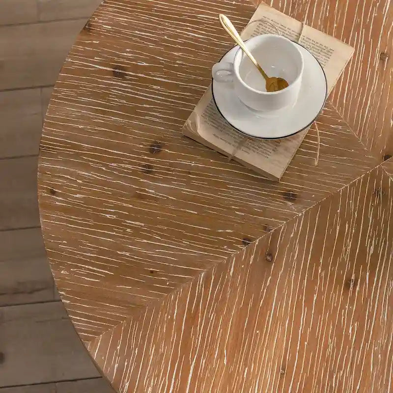31.29 Modern Retro Splicing Round Coffee Table