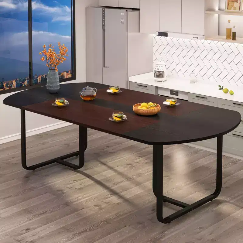 Lantine 70.86 Modern Oval Dining Table