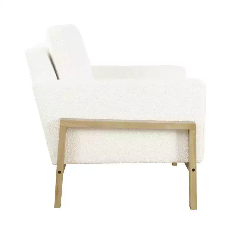 Wood Frame Accent Chair - HomePop
