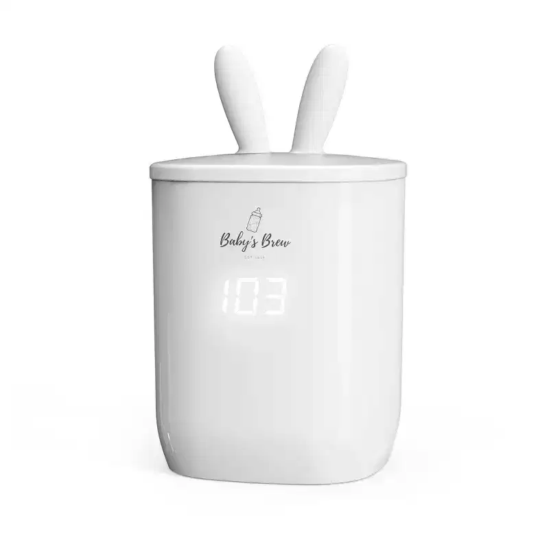 Baby's Brew Bottle Warmer with 4 Adapters: Battery Powered, BPA-Free