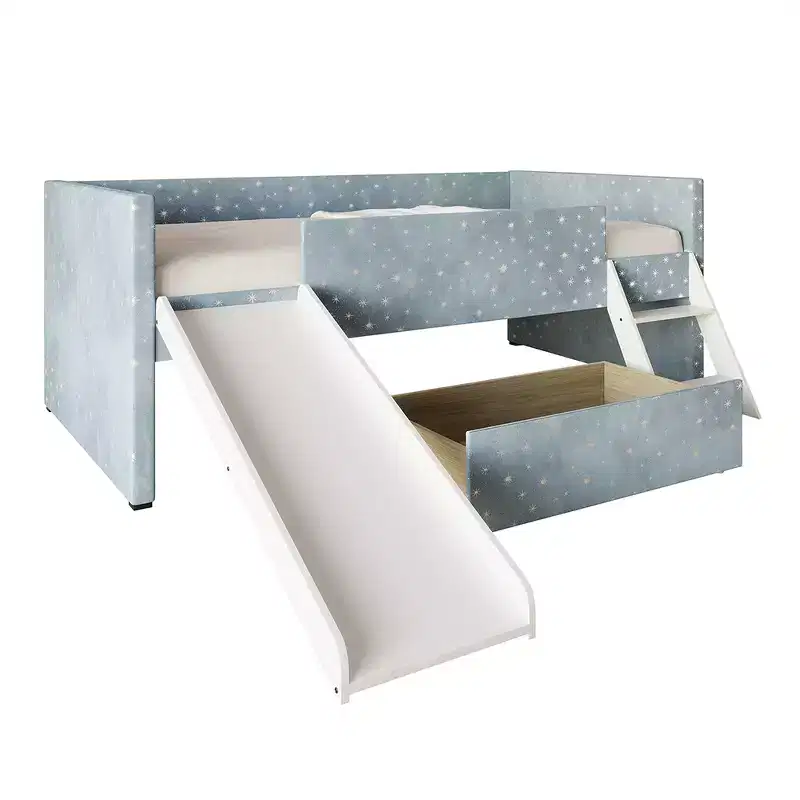 CasePiece Loft Bed in Velvet (2/2)