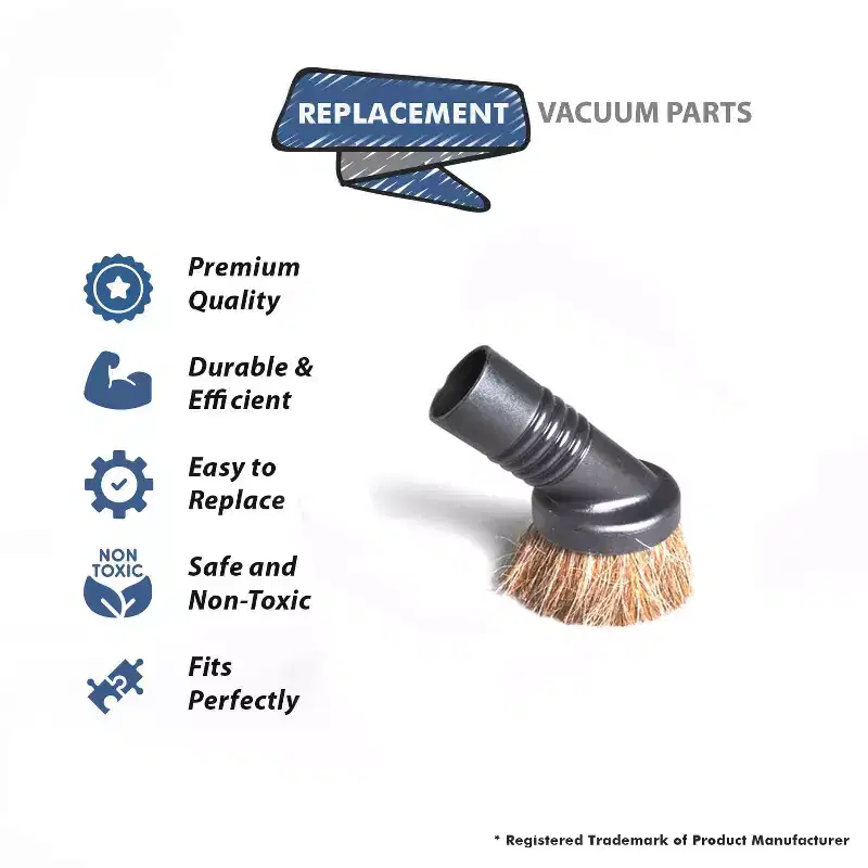Topvacuumparts Replacement Part for Kirby G3 Generation 3 Upright Vacuum Cleaner Black Dust Brush # Compare to Part 218414S