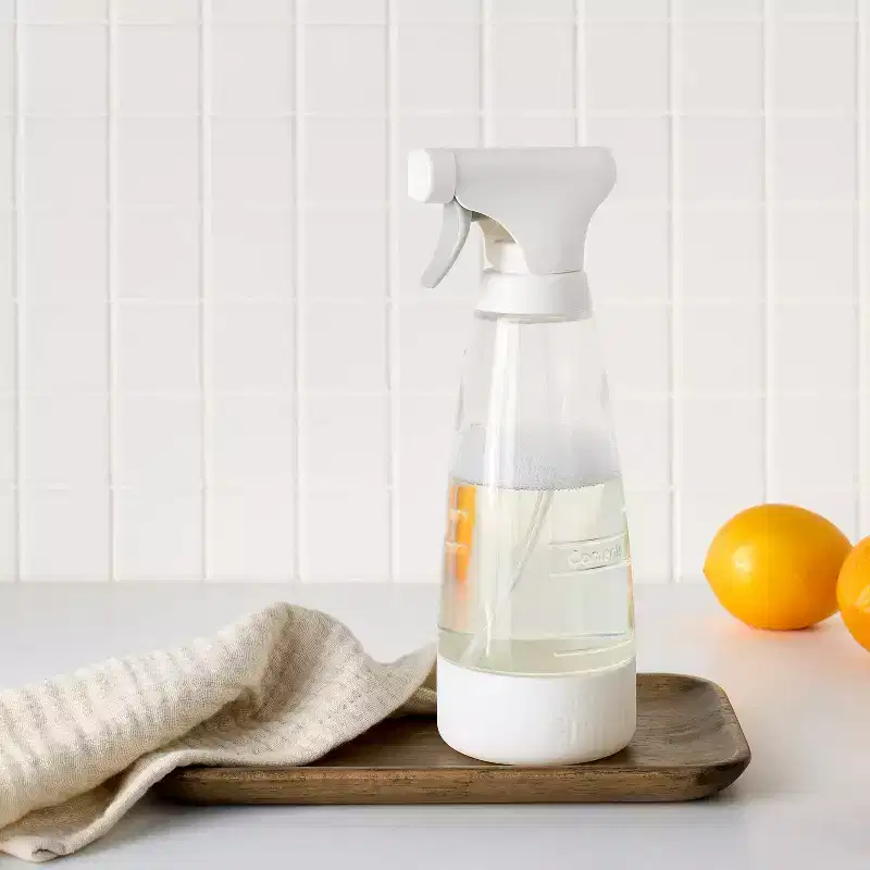 Glass Reusable Cleaning Spray Bottle - 20oz - Everspring™: BPA-Free, Household, Glass