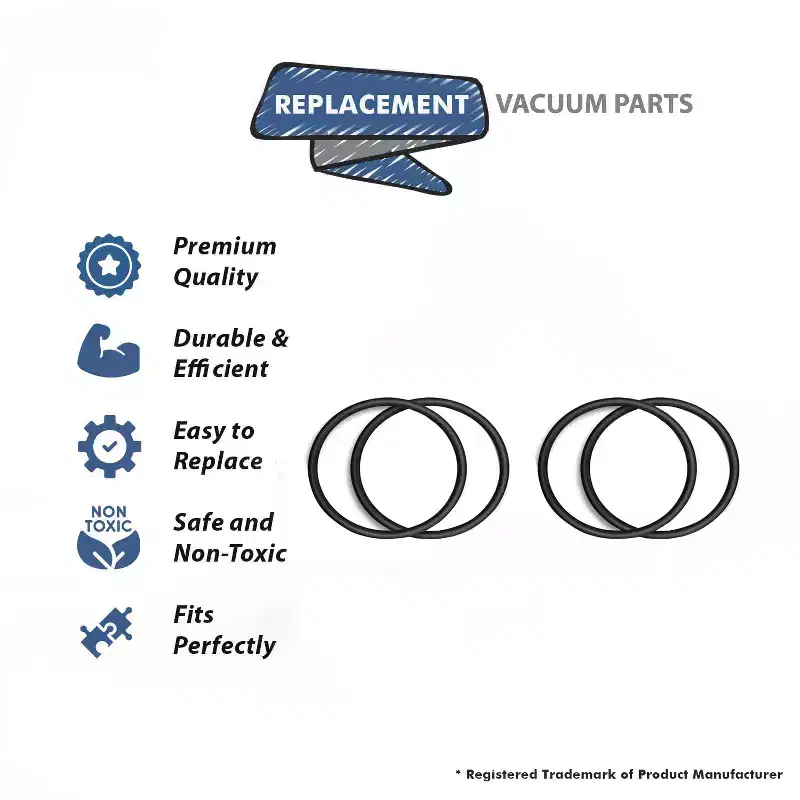 Topvacuumparts RD Vacuum Belt, for Sanitaire 12 VibraGroomer II Metal Brush Roll 53270A # compare to parts 30563B