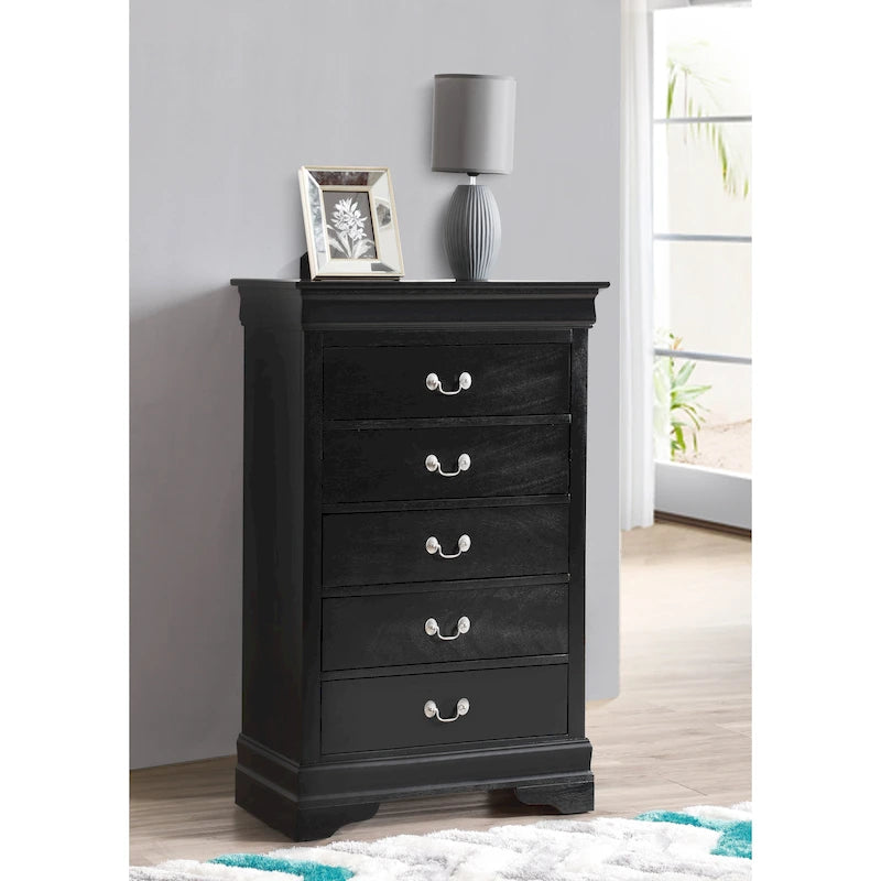 Louis Phillipe 5-drawer Bedroom Chest