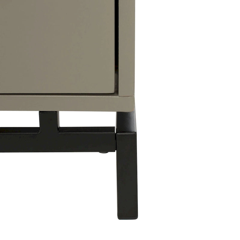 4-Drawer Bedroom Dresser, Couture Style, Solid Wood Frame, Elegant Finish