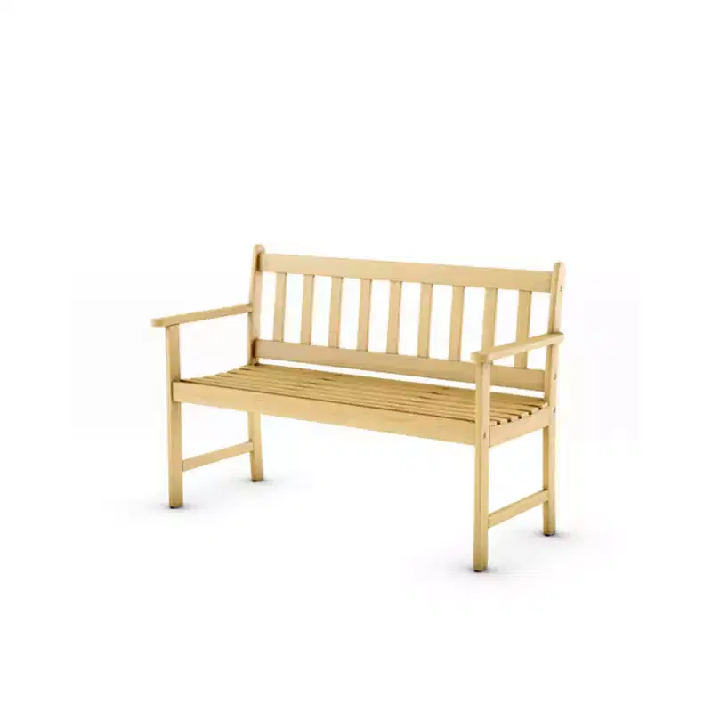 Amazonia Teak Finish Wood 100% FSC Patio Bench