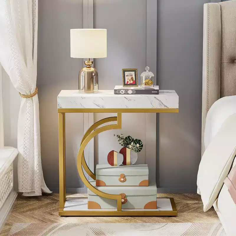 Lantine 23.6 Narrow Side Table