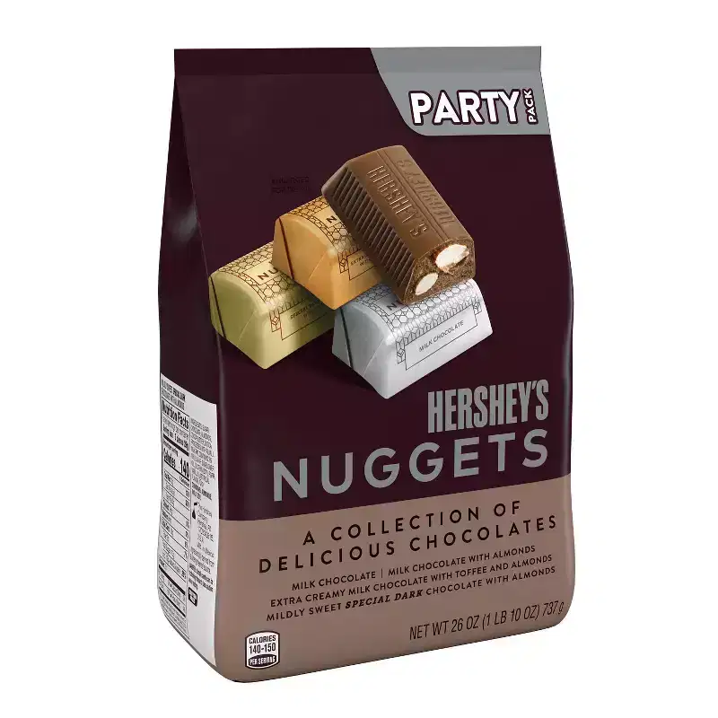 HERSHEY'S Nuggets Assorted Chocolate Candy - 26oz