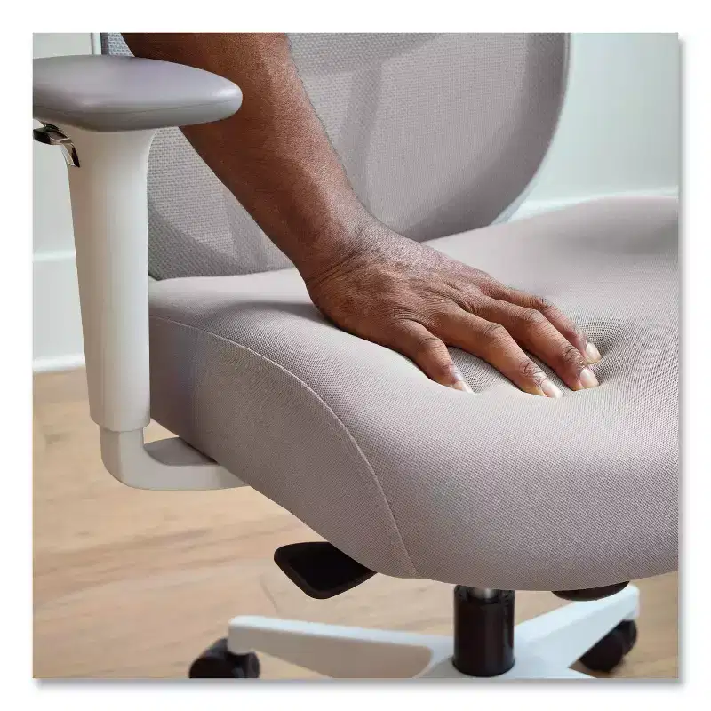 HON Altern Mesh Back Task Chair, 17.95 to 21.1 Seat Height, Gray Seat, Gray/White Back, White Base