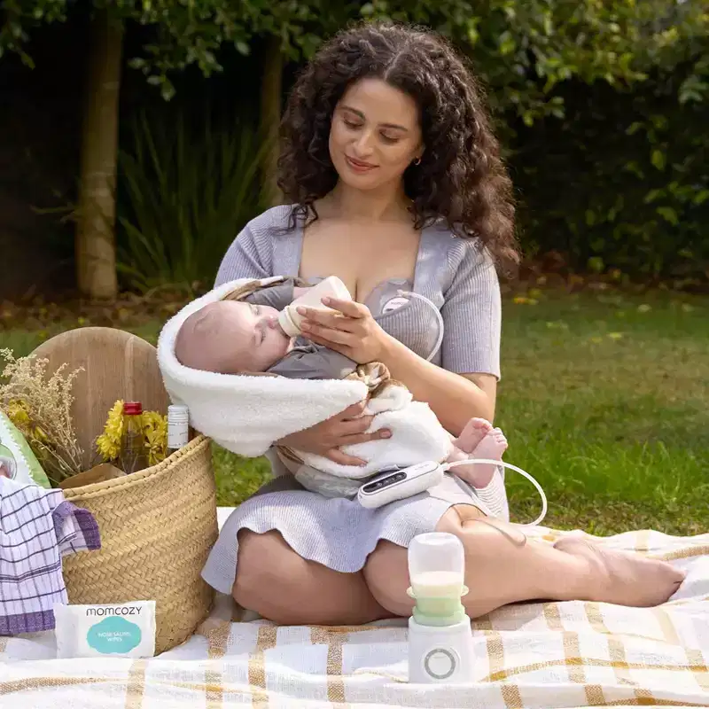 Momcozy MW03 Bottle Warmer: Battery Operated, BPA-Free