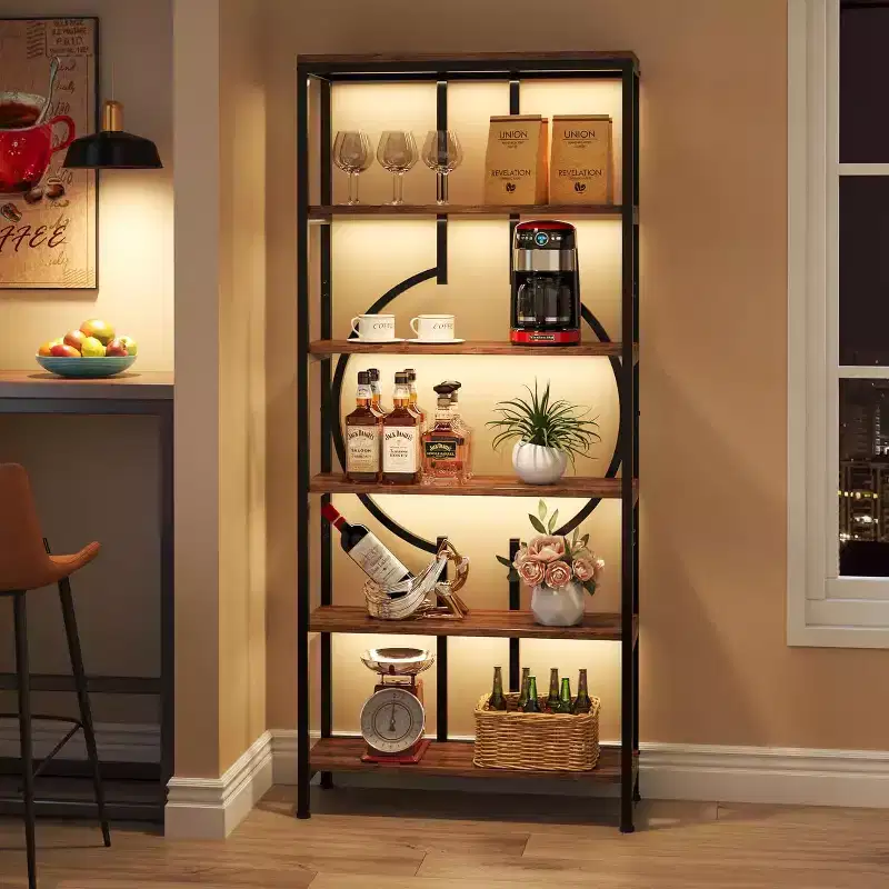 Tribesigns 70.87 6-Tier Tall Bookcase