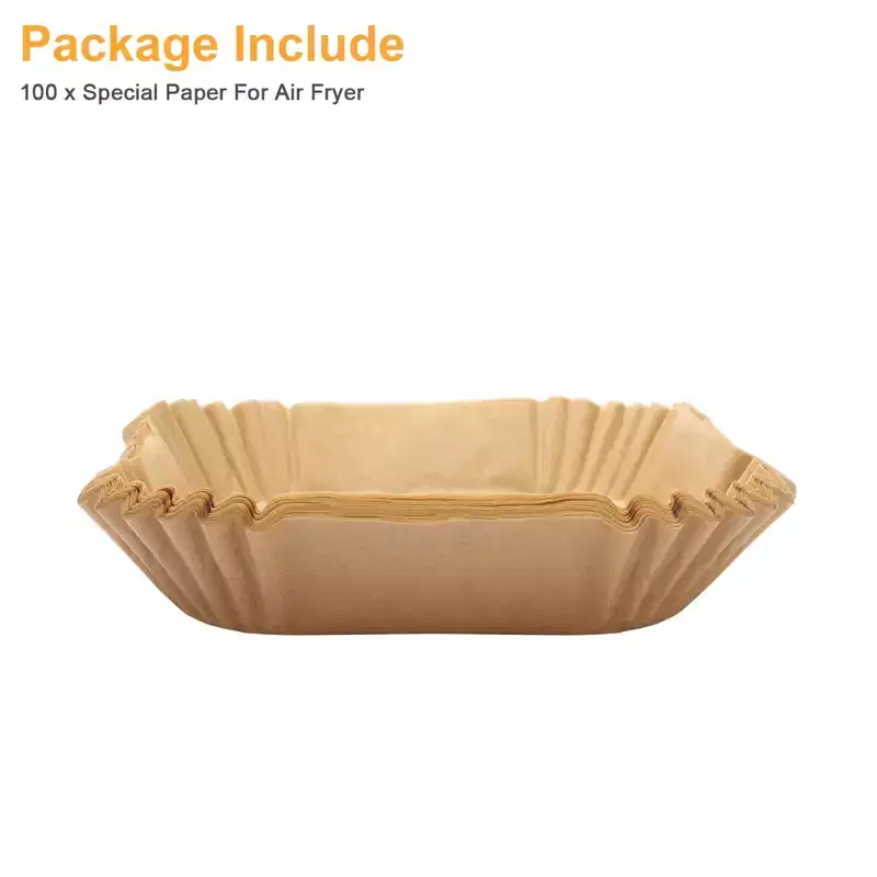 Home Collection 100Pcs Air Fryer Paper Liners