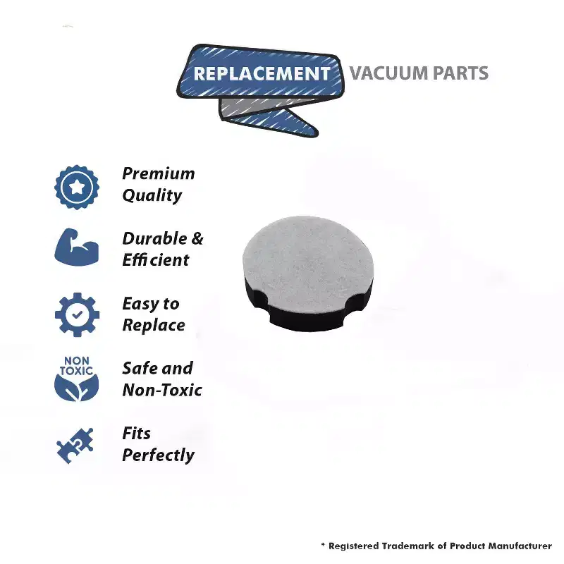Topvacuumparts Replacement Filters Compatible with Bissell 1520 CleanView Compact Turbo Upright Vacuum, #Compare to Part 1604896