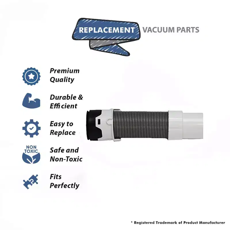 Topvacuumparts Replacement Part For Shark Navigator Lift-Away Pro Floor Nozzle Hose 2-Pack # compare to part 156FFJ