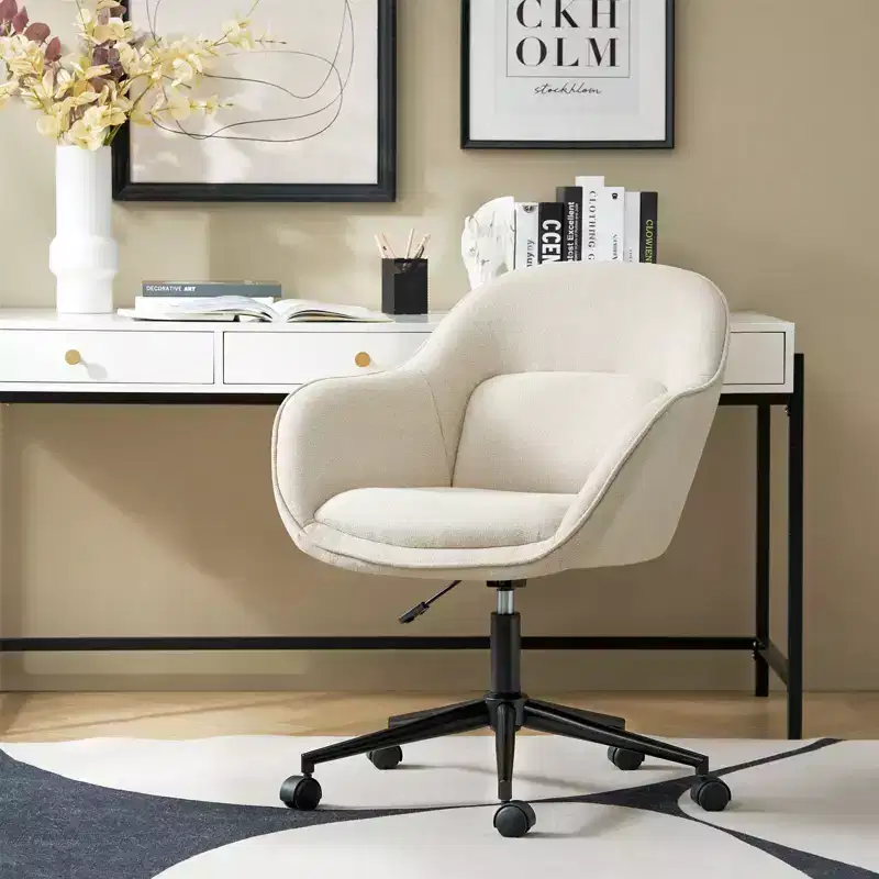 Virginia Office Chair With Curved Backrest|ART OF LIVING DESIGNS
