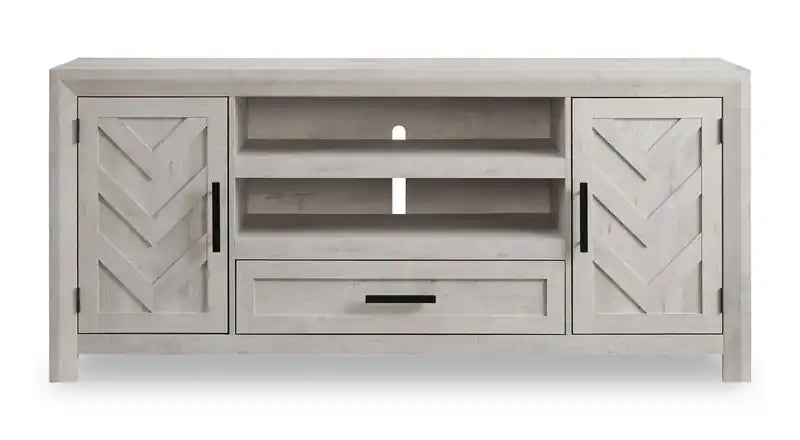 70 Modern TV Stand with Storage and Cable Management for TVs up to 75