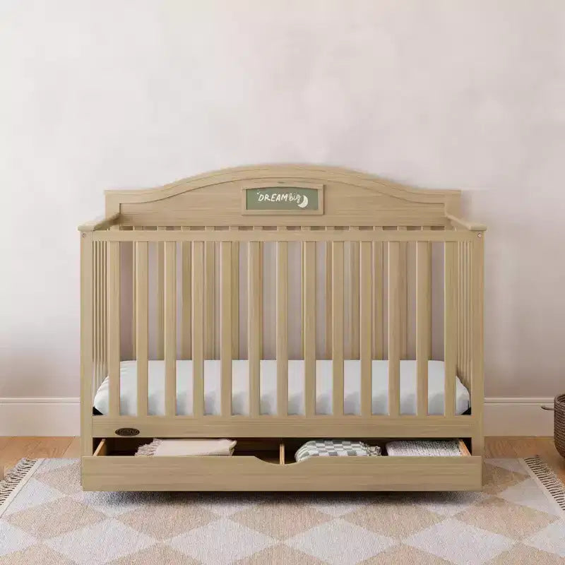 Graco Story Customizable 5-in-1 Convertible Crib with Drawer