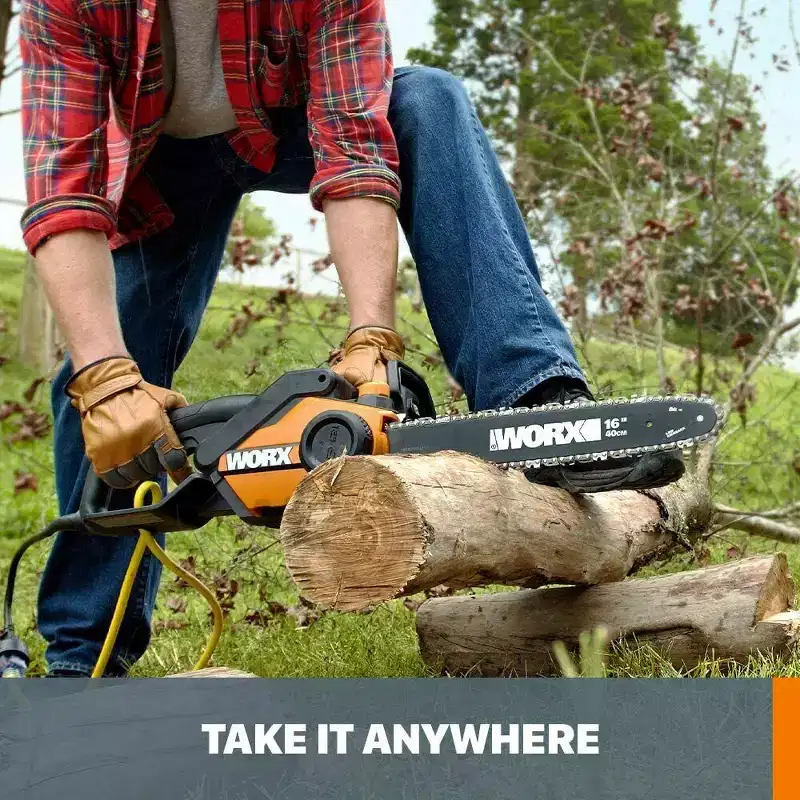 Worx WG303.1 14.5 Amp 16 Electric Chainsaw