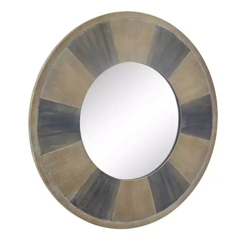 27 Round Rustic Mirror - Stonebriar Collection