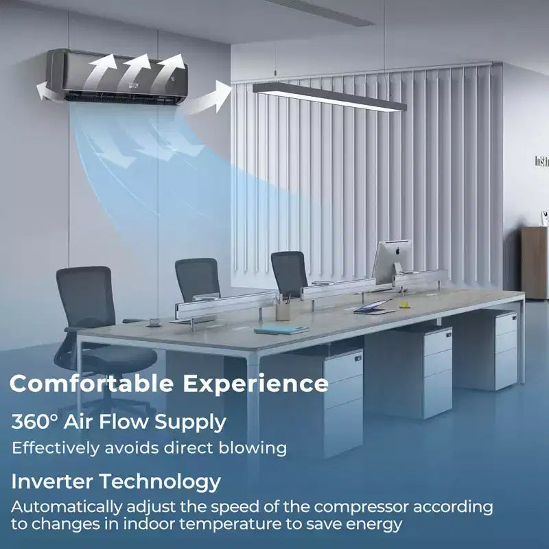 Costway 12000 BTU Mini Split Air Conditioner & Heater with Heat Pump