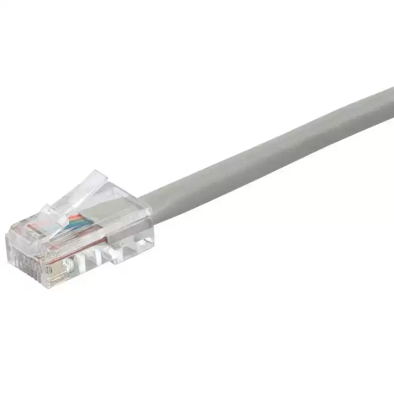 Monoprice Cat6 Ethernet Patch Cable - 15 Feet - Gray | Network Internet Cord - RJ45, Stranded, 550Mhz, UTP, Pure Bare Copper Wire, 24AWG - Zeroboot